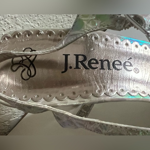 J. Renee Opal Crocodile Heels - Picture 4 of 7